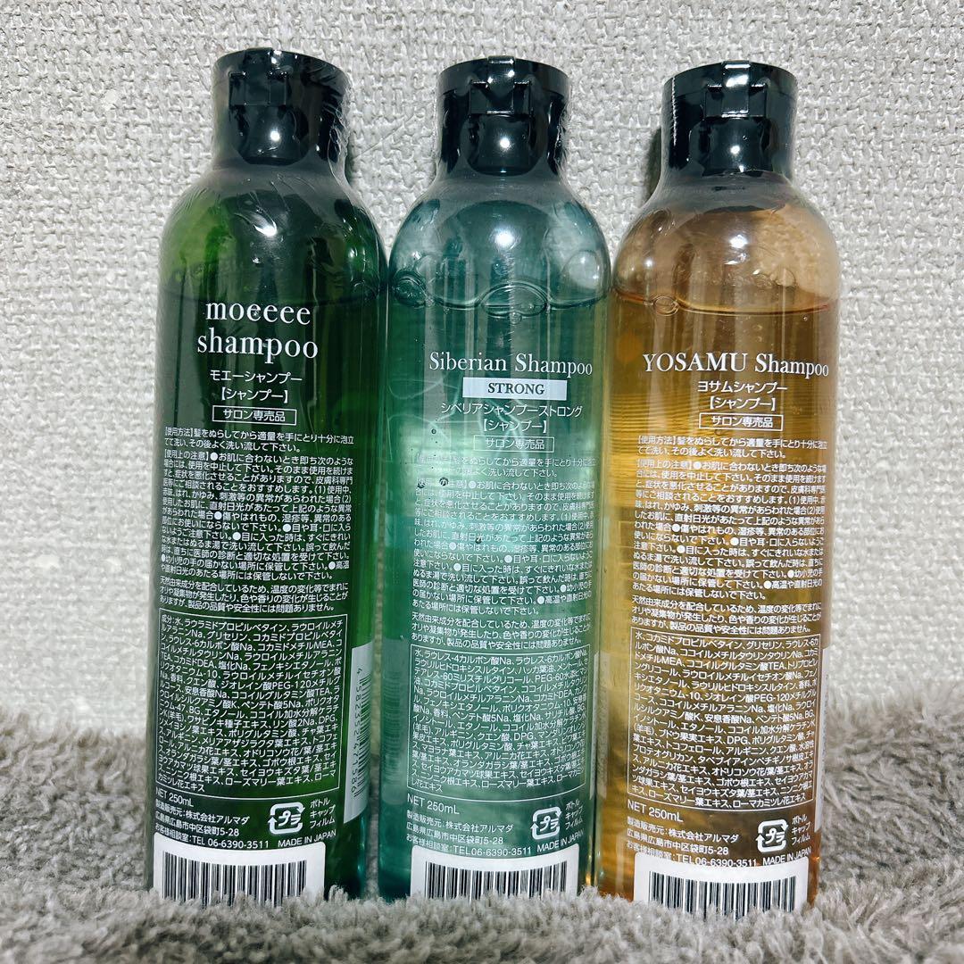 匿名配送】新品未開封 サロン専売品 アルマダスタイル シャンプー 3