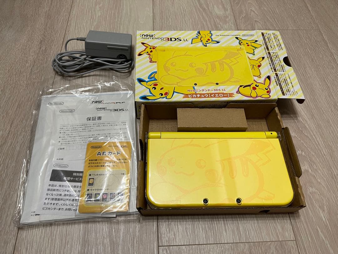 超美品】Newニンテンドー3DS LL ピカチュウ【イエロー】 - メルカリ