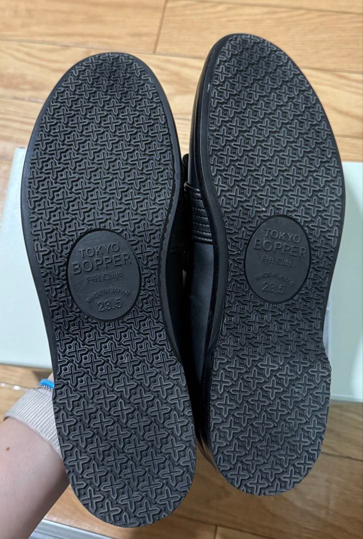 tokyo bopper Black Leather (黒レザー) 23.5cm