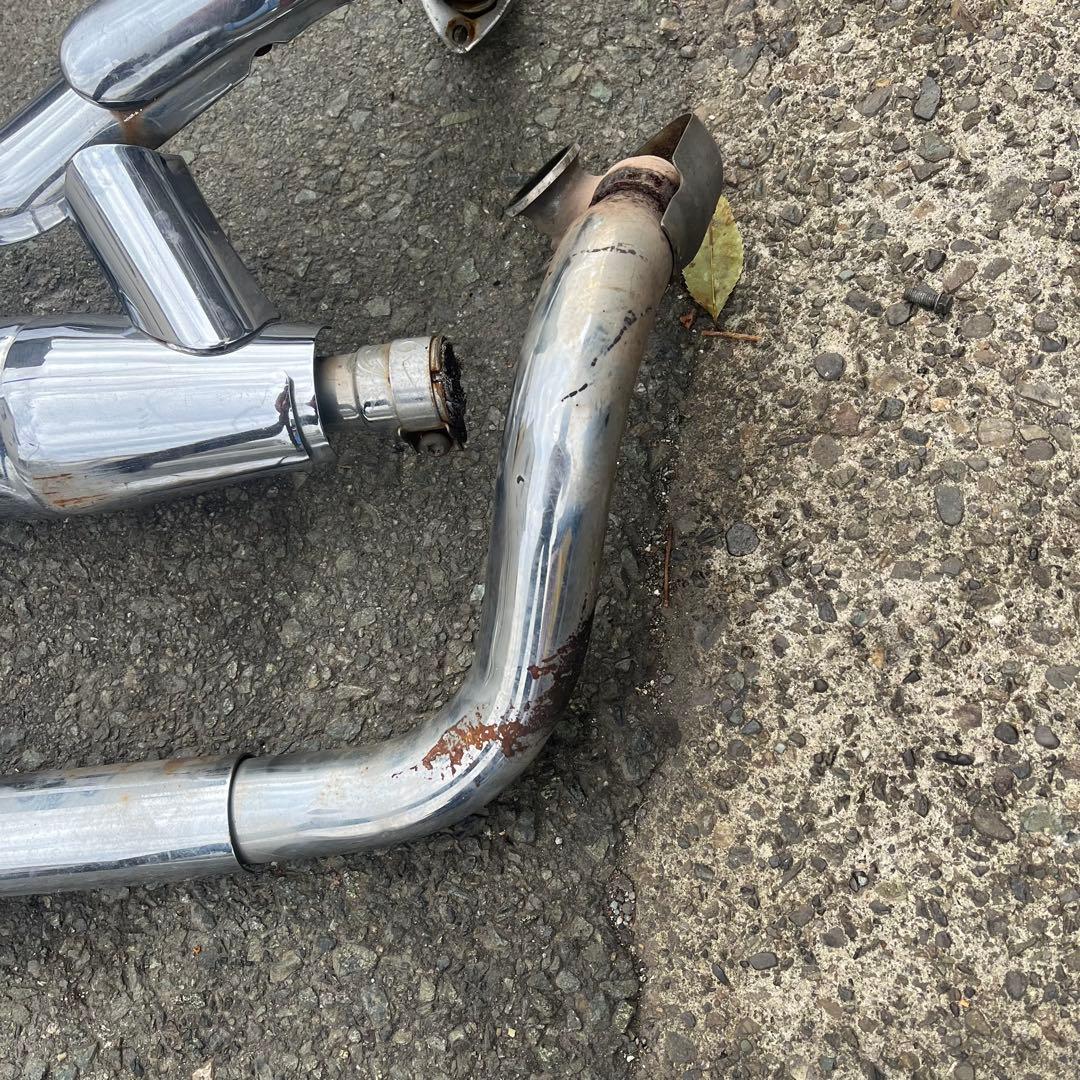 ドラッグスター400取り外し 純正マフラー 中古 - メルカリ