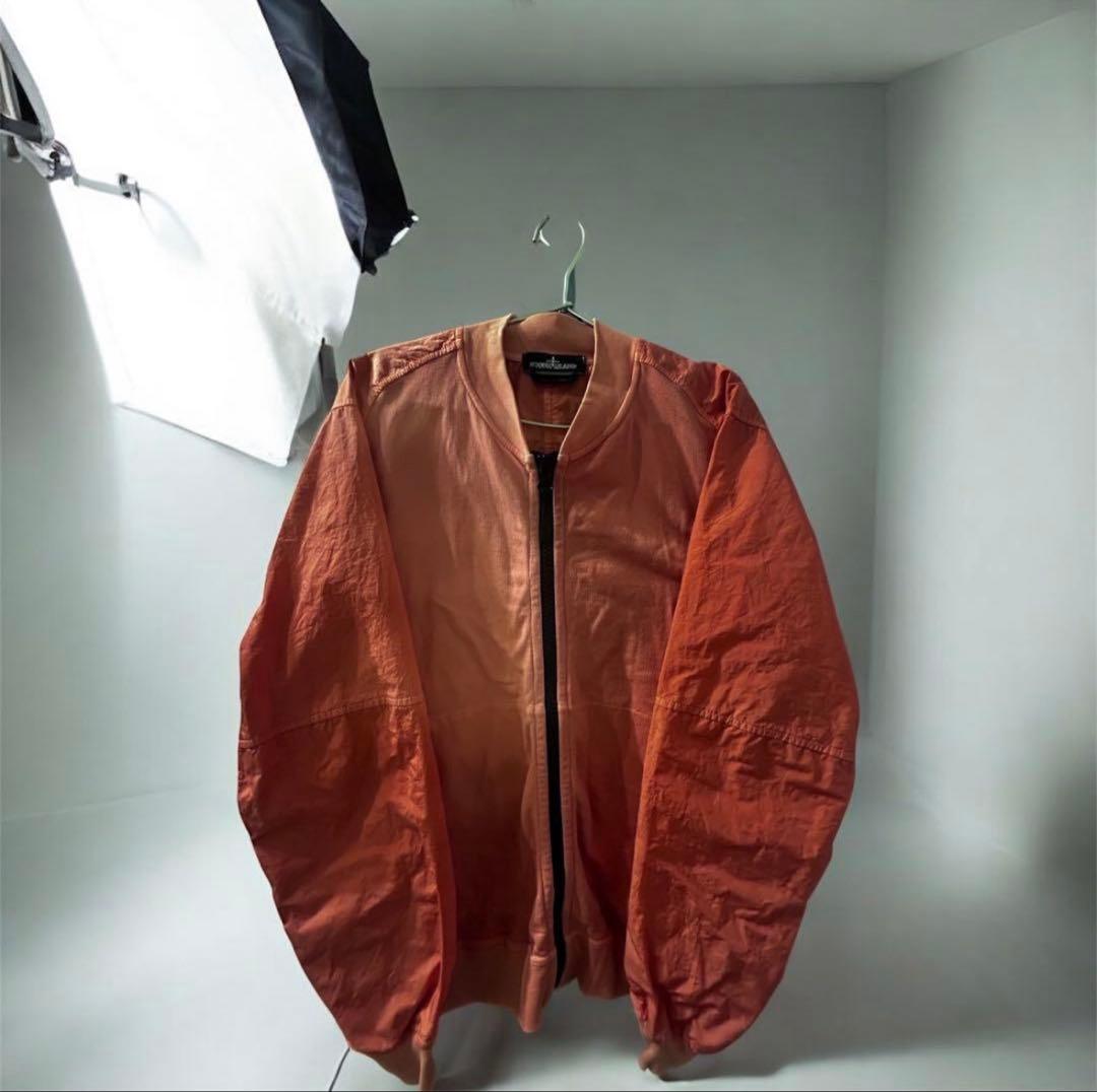 STONE  ジャケット STONE ISLAND - 1200011 / ALL-WEATHER COTTON CANVAS_S.I. GHOST