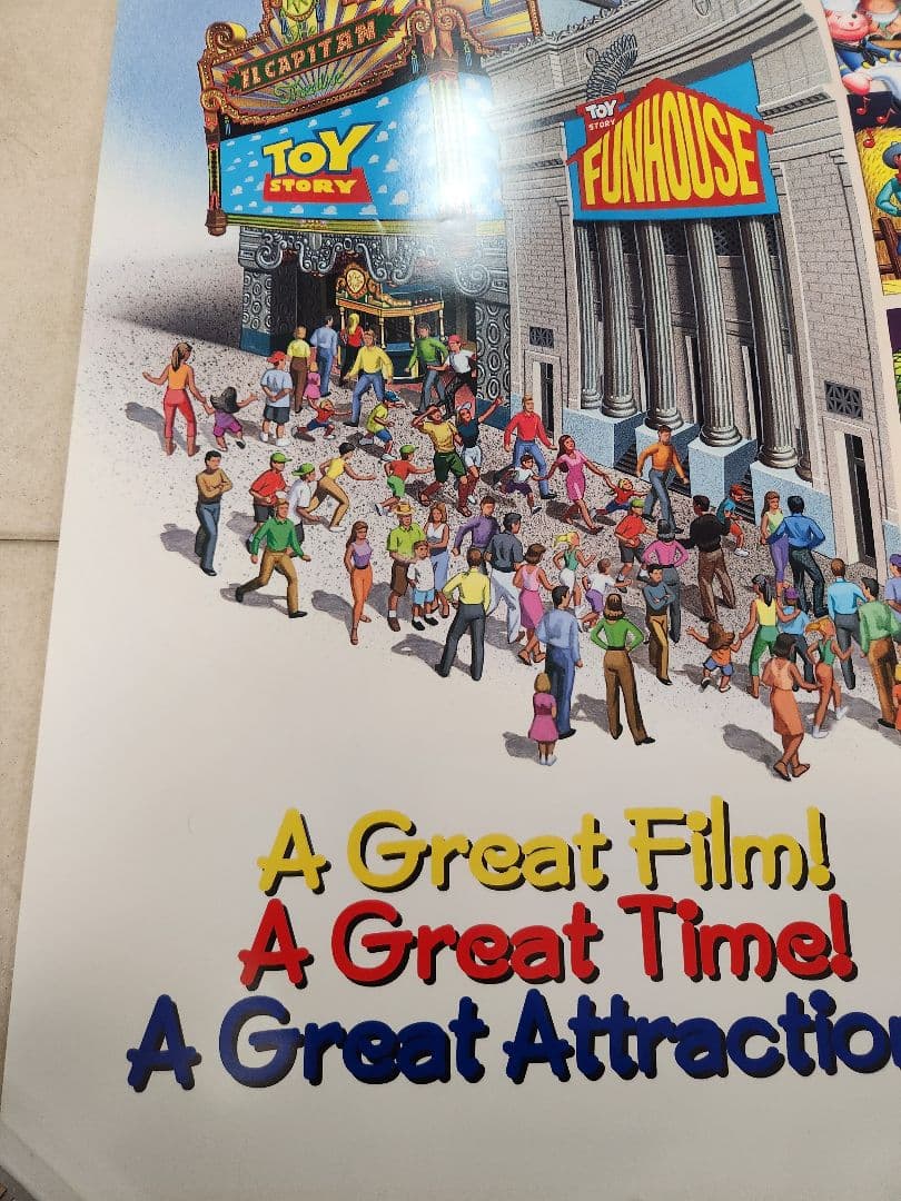 激レア トイストーリー アメリカ版 映画ポスター PIXAR - メルカリ