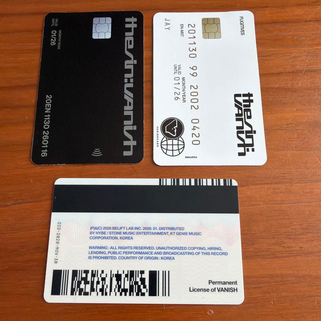 ENHYPEN THE SIN : VANISH ジェイ トレカセット - メルカリ