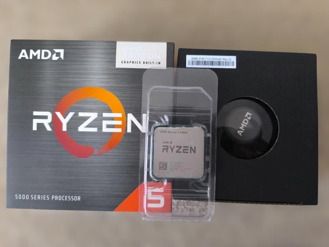 CPU RYZEN 5 5600G BOX Amazon.com: AMD Ryzen™ 5 5600G 6-Core 12-Thread Desktop Processor
