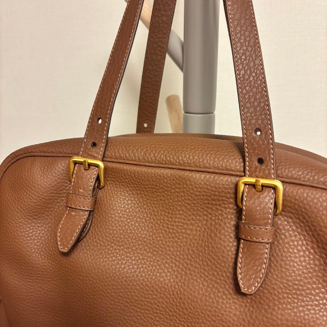 未使用】miumiu ボストンバッグ ヴィッテロダイノレザー - メルカリ