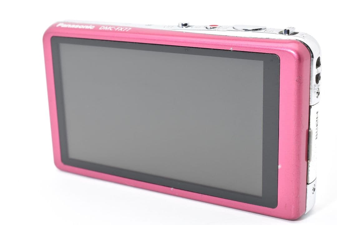 LUMIX DMC-FX77 コンパクトデジタルカメラ デジカメ ピンク - メルカリ