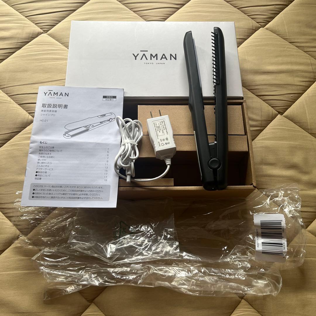 YA-MAN hc-21b ヘアアイロン　ヤーマン Amazon.co.jp: ヤーマン トリートメントアイロン シャインプロ HC21B
