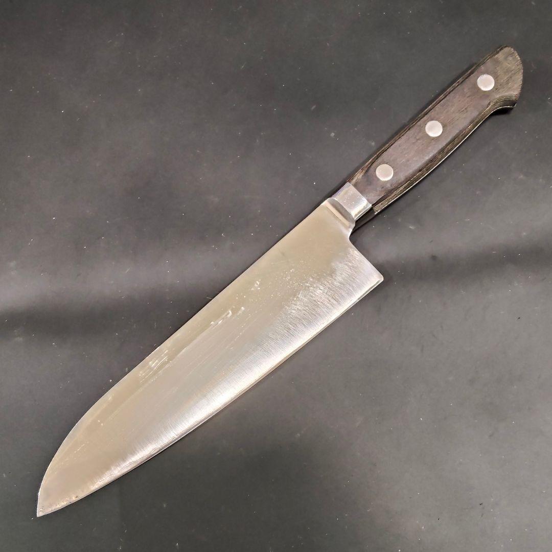 有次 平常一品 三徳 包丁 18cm 青紙スーパー割込 京都 研ぎ済み 鞘付き