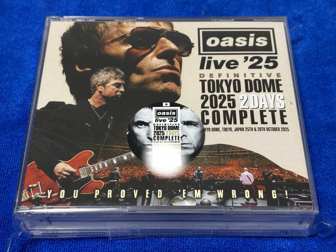OASIS DEFINITIVE TOKYO DOME 2025 2 DAYS - メルカリ