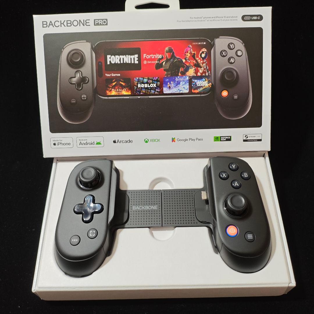 BACKBONE PRO（USB-C）通常デザインモデル　ゲームコントローラー Amazon.co.jp: BACKBONE | Backbone Pro (USB-C) - 通常デザインモデル