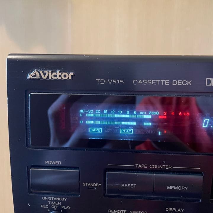 3ヘッドカセットデッキ Victor TD-V515 - メルカリ