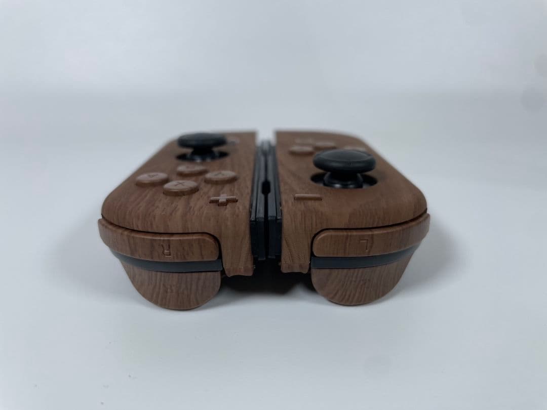 Switch ジョイコン 木目柄 カスタム - メルカリ