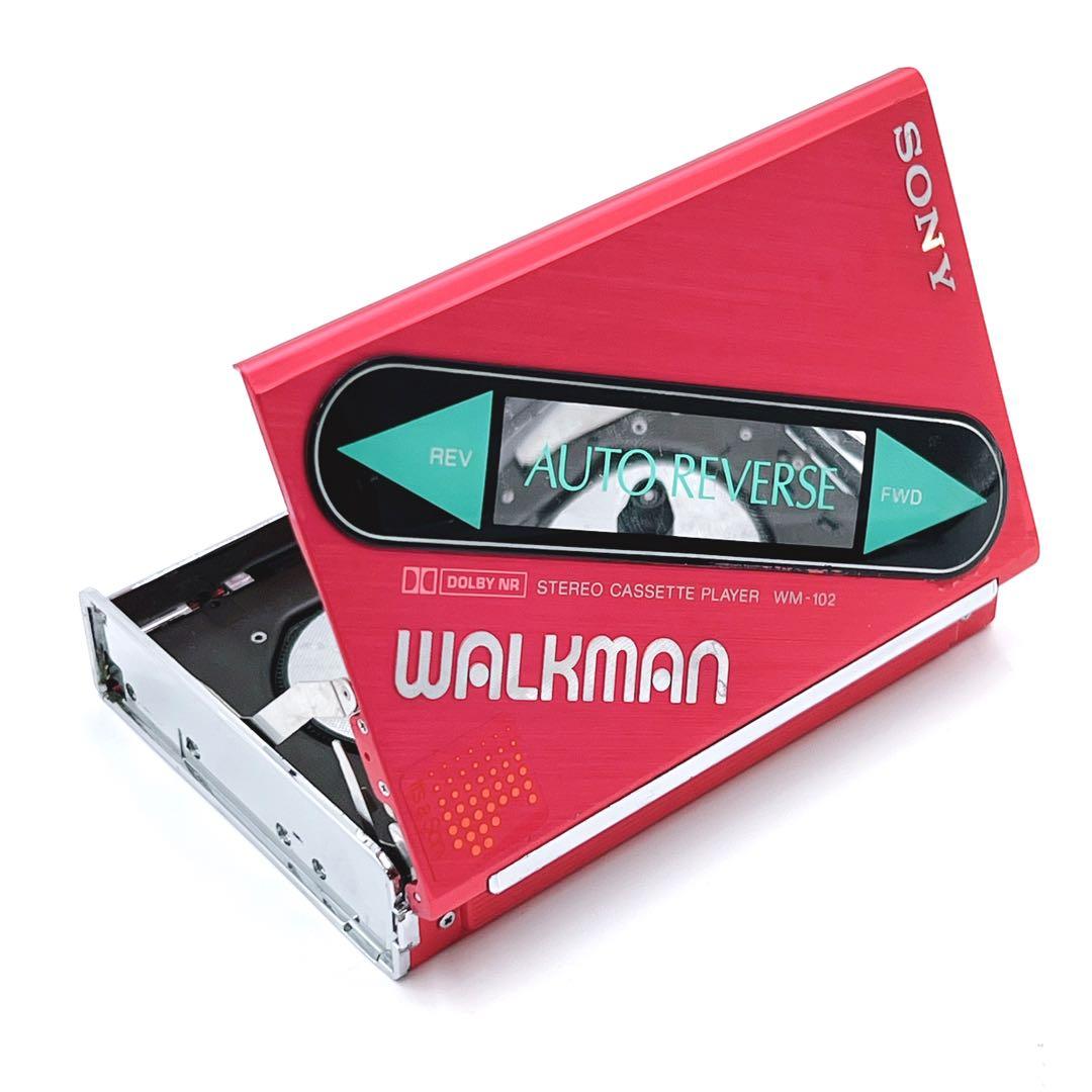 ジャンク品 】SONY WALKMAN WM-109 本体 ポーチ イヤフォン ジャンク品