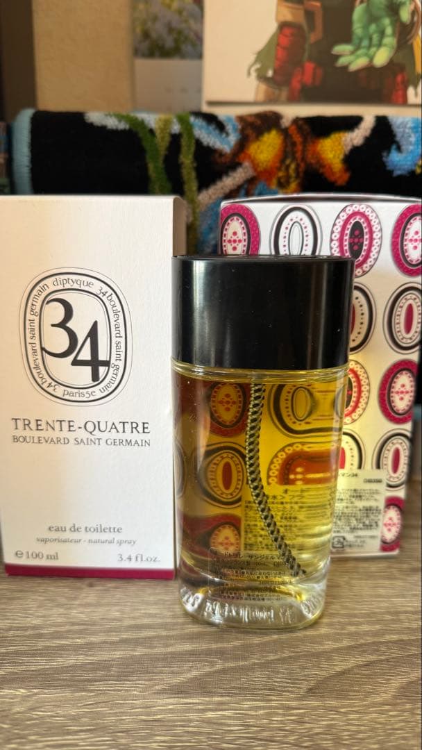 Diptyque Trente-Quatre 100ml 新 デザイン