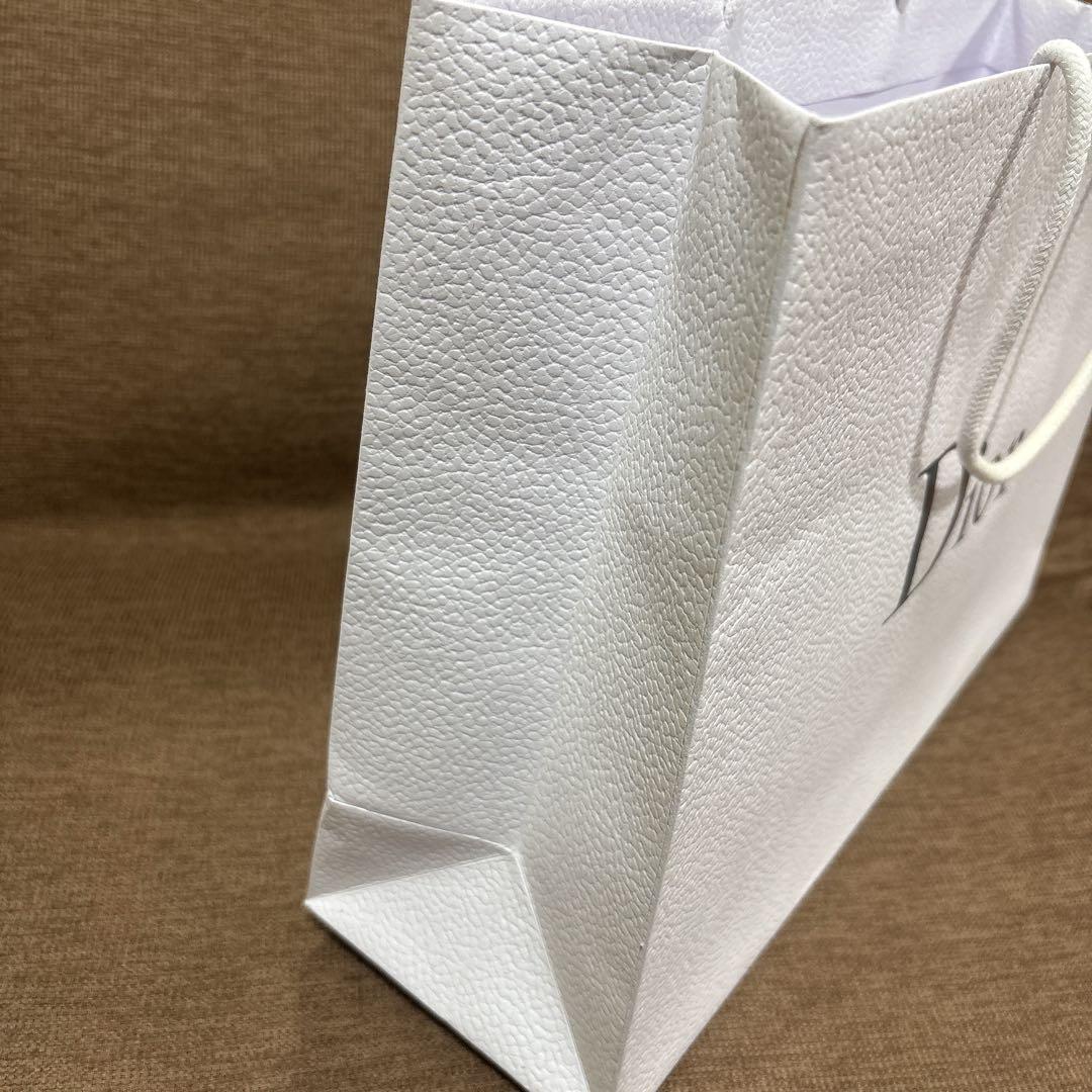 Dior ホワイトショップ袋 3セット 大サイズ 小サイズまとめ売り - メルカリ