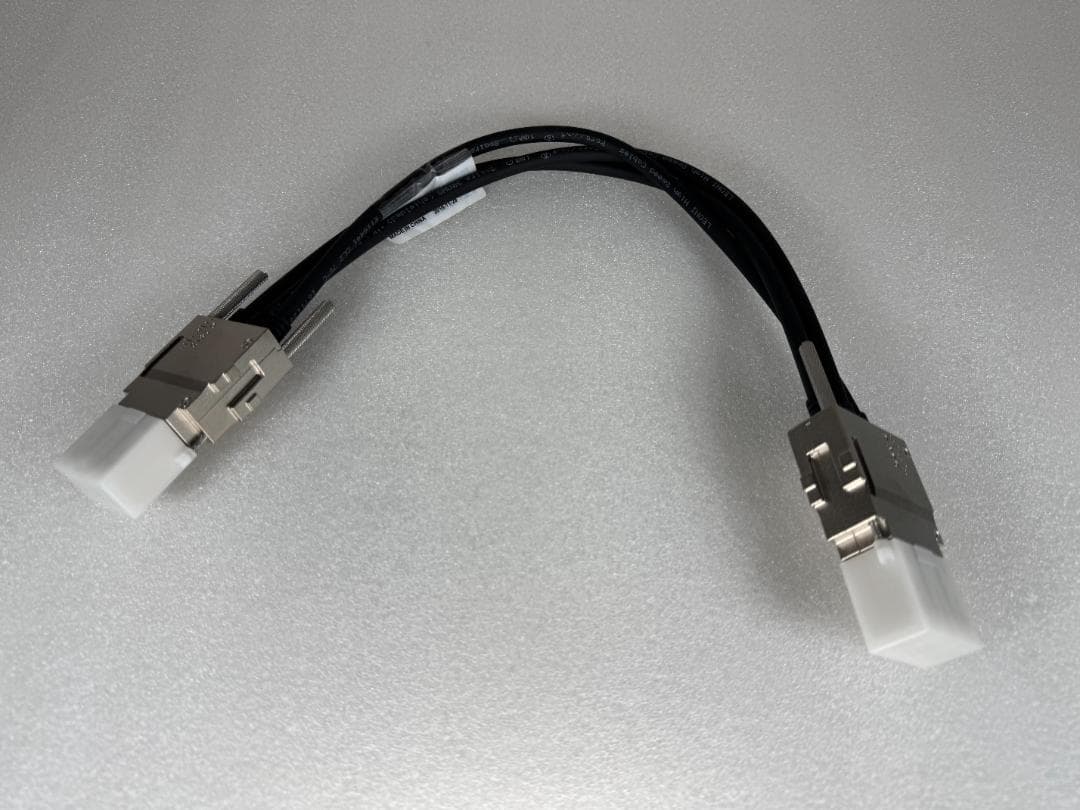 【新品 送料無料】Cisco スタッキングケーブル STACK-T1-50CM① Amazon.co.jp: CISCO STACK-T1-50CM 50CMタイプ1スタッキングケーブル