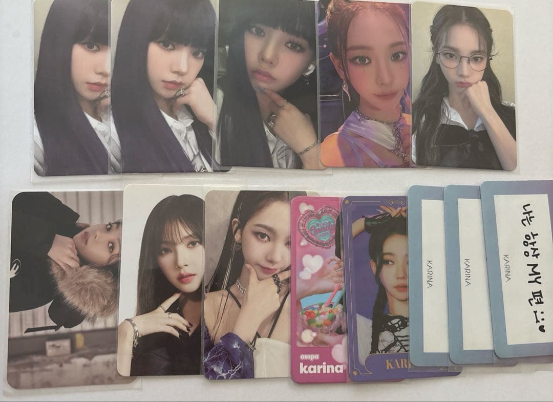 aespaカリナ Karina トレカ 13枚セット - メルカリ