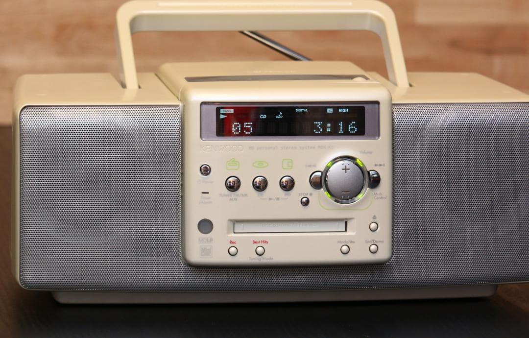 KENWOOD MDX-K1 CD/MD/TUNER コンポ ラジカセ 極美品 - メルカリ