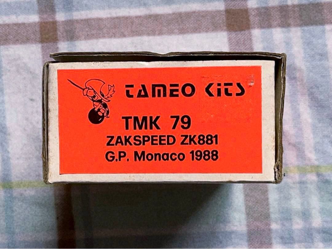 当時モノ タメオ 1/43 ザクスピード881 1988 モナコGP Tameo - メルカリ
