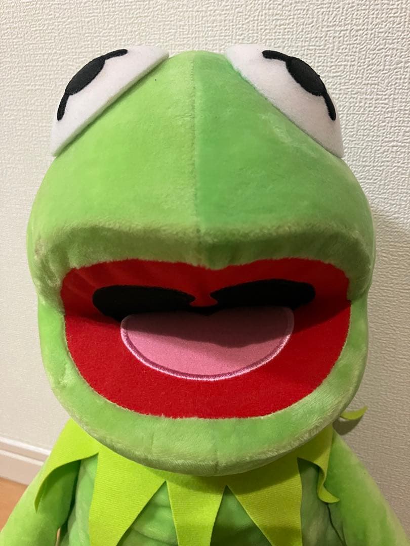 セサミストリート】Disney ディズニー カーミット 超特大 ぬいぐるみ