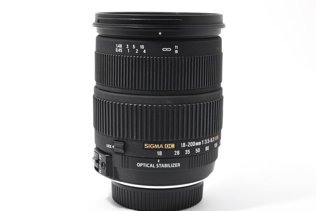 レンズ(ズーム) Sigma 18-200mm F3.5-6.3 DC OS HSM Nikon
