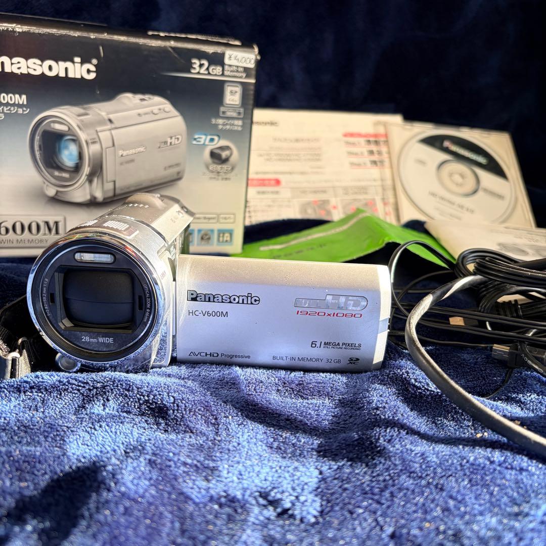 【SD付】Panasonic HC-V600M ビデオカメラ フルHD 箱付き パナソニック HC-V600M 価格比較 - 価格.com