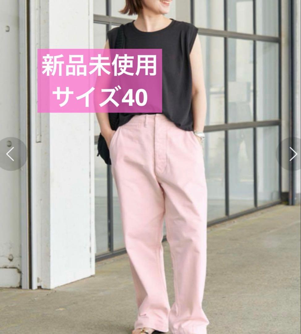 Spick and Span チノワイドパンツ　Higuchi サイズ40 直筆のサイン入り！spick&span Higuchi×S チノワイドパンツ - メルカリ