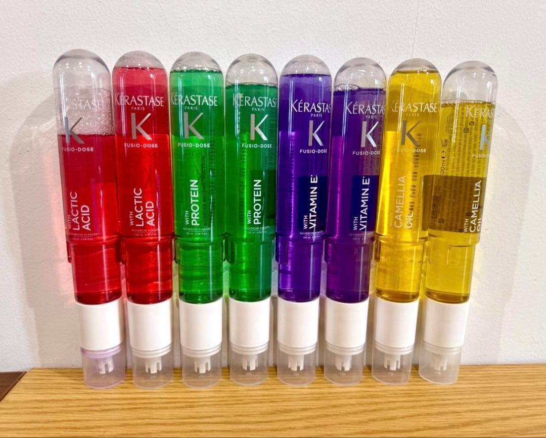 【美品】ケラスターゼ フュジオドーズ 8本セット サロン専売トリートメント ケラスターゼ フュジオドーズ テーラーメイド・トリートメント