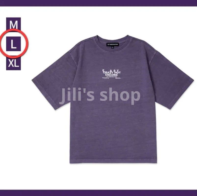 ルセラフィム ソウルコン Tour Routing T-shirt Tシャツ L TUFF 