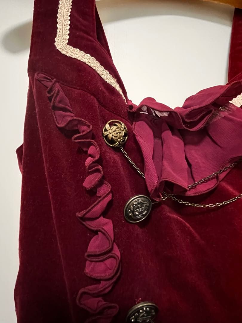 メタモルフォーゼタンドゥユフィーユの別珍アルヴェルタジャンパー