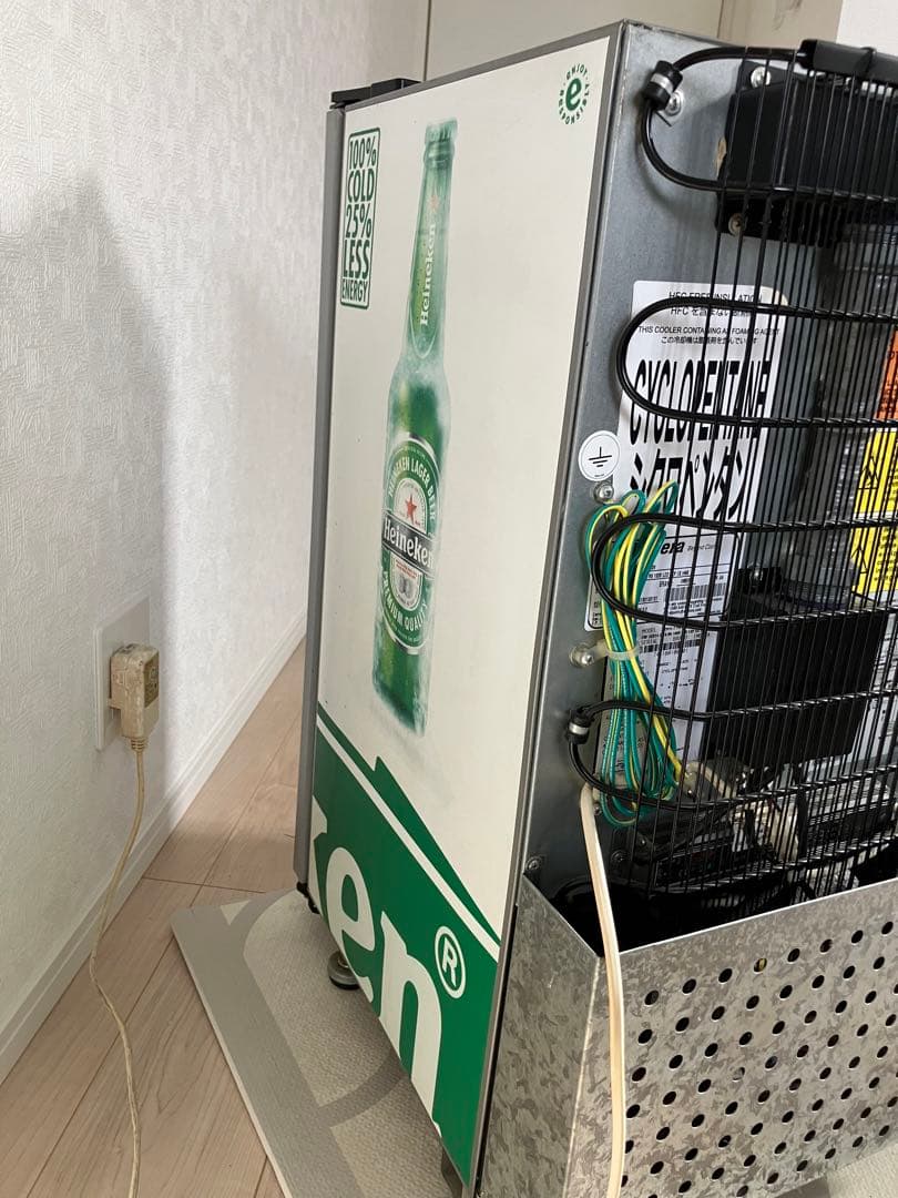 ハイネケン冷蔵庫 非売品 ジャンク 送料込み ハイネケン冷蔵庫