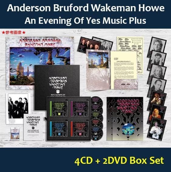 ★ANDERSON BRUFORD WAKEMAN HOWE★4CD+2DVD An Evening Of Yes Music Plus (2CD＋2DVD Boxset) : Anderson