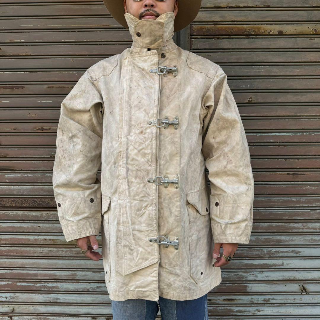 超希少 40s usnavy ファイヤーマンコート Body Guard ボディ - メルカリ