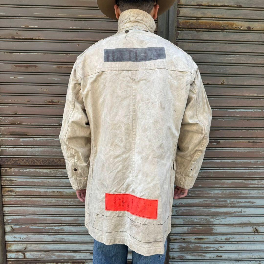 超希少 40s usnavy ファイヤーマンコート Body Guard ボディ - メルカリ