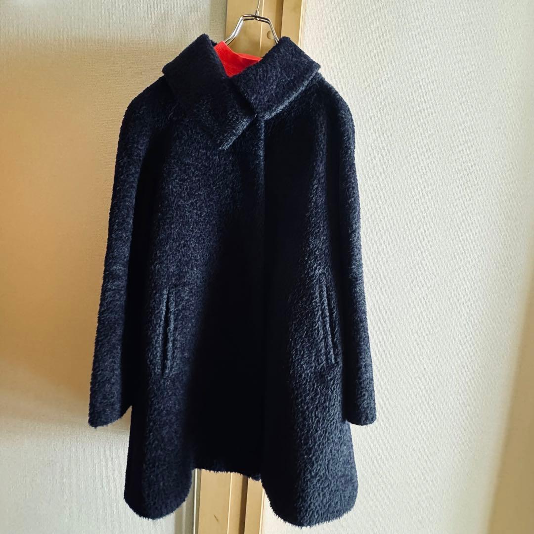 美品 高品質 マックスマーラ ストゥディオ アルパカジャギーコート