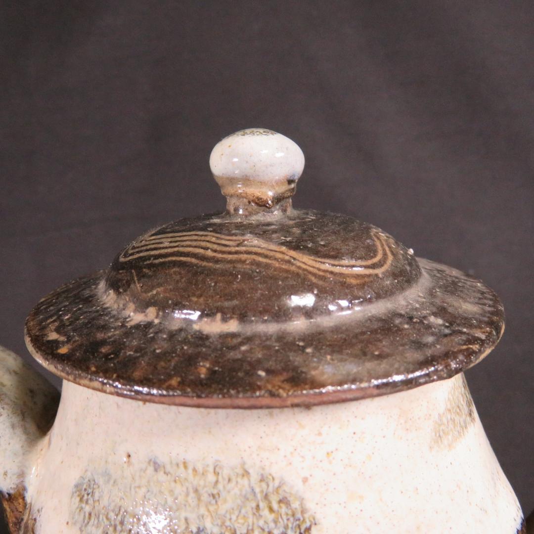 相馬 水注 水差し ポット 民藝 猪目 ハート 花器 訳アリ - メルカリ