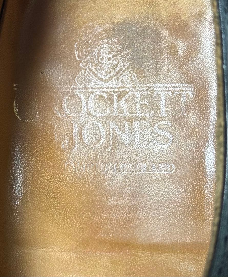 クロケット&ジョーンズ　ウエストボーン　6.5E　ブラック　348ラスト