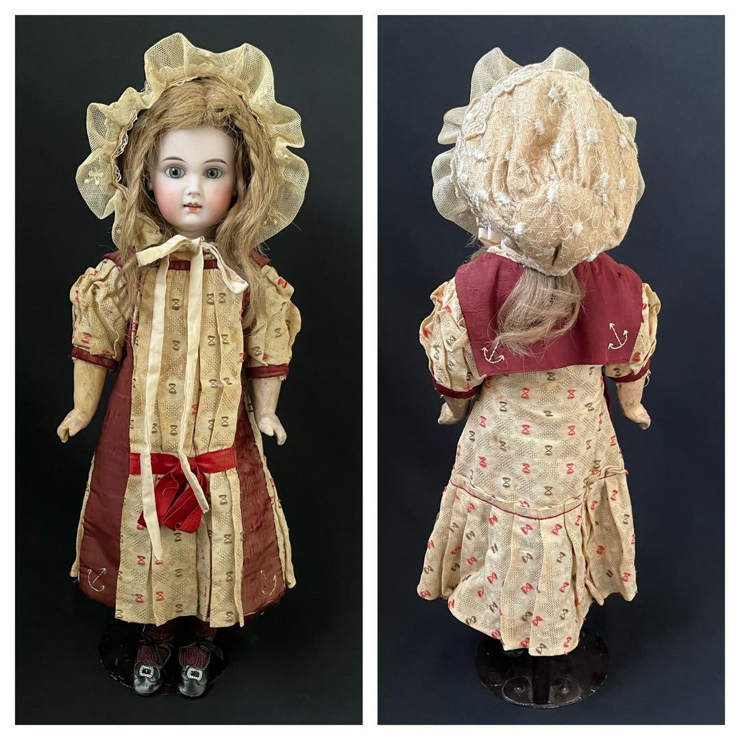 アンティークドイツリンバッハドールビスクドールレトロ人形コン