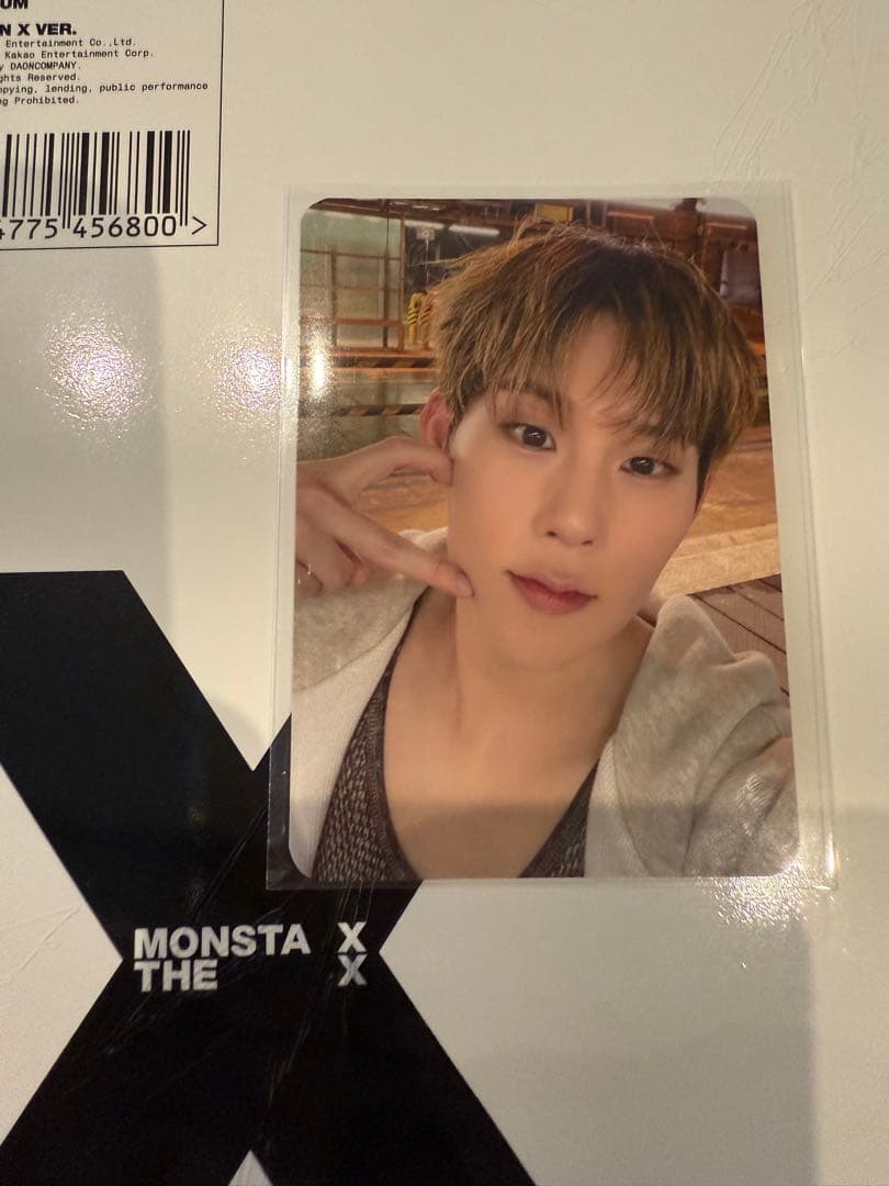 MONSTA X soundwave ラキドロ トレカ ジュホン THE X - メルカリ