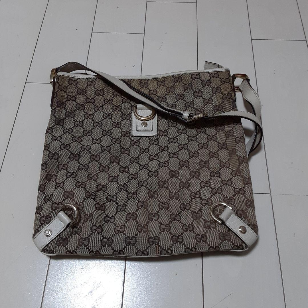 GUCCI グッチ アビー GGキャンバス ショルダーバッグ 斜め掛け GGキャンバス グッチ アビー クロスボディ ショルダーバッグ 203257