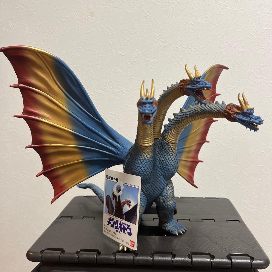 怪獣番外地 キングギドラ 三色カラー NGカラー ソフビ 怪獣番外地