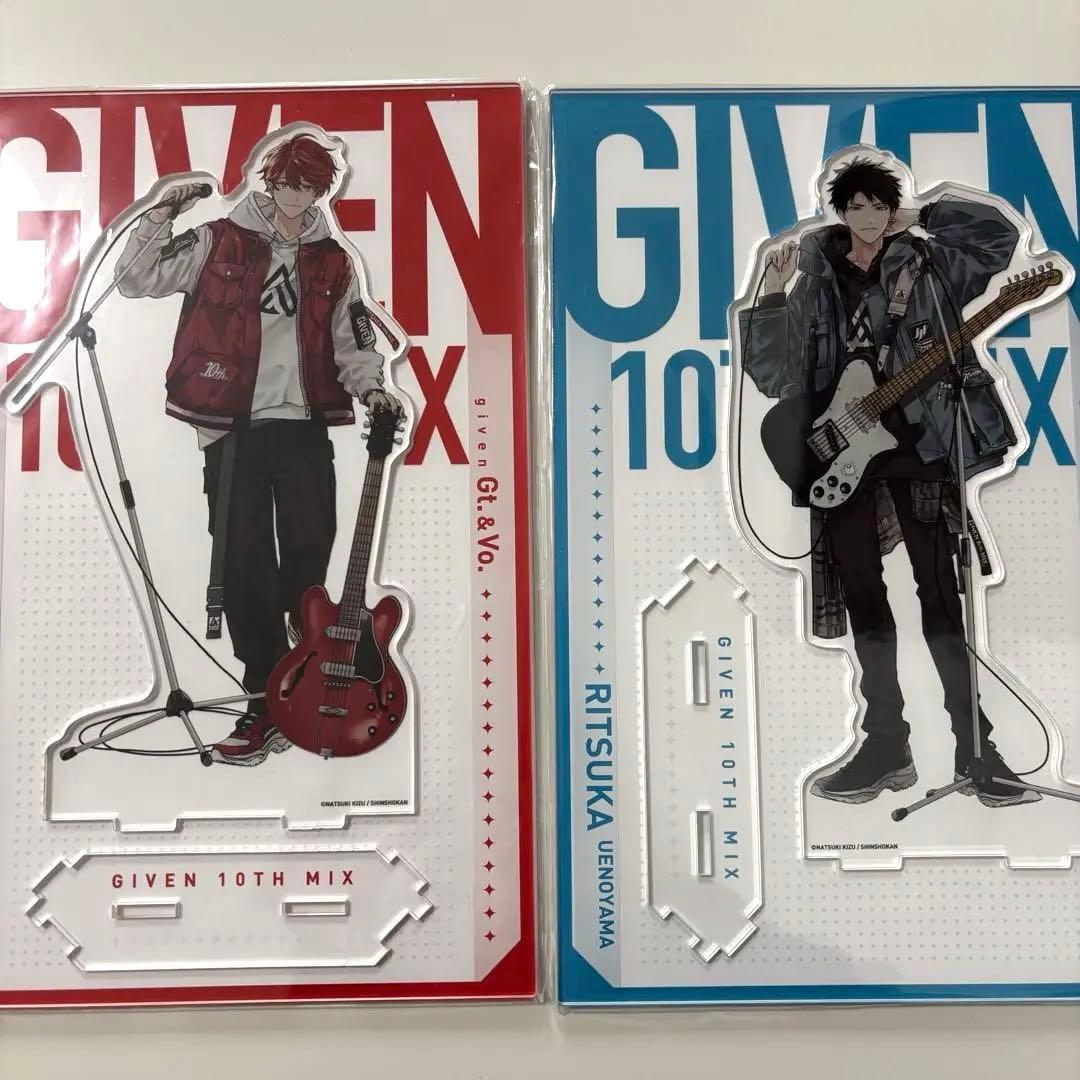 ギヴン展 つながるBIGアクリルスタンド - メルカリ