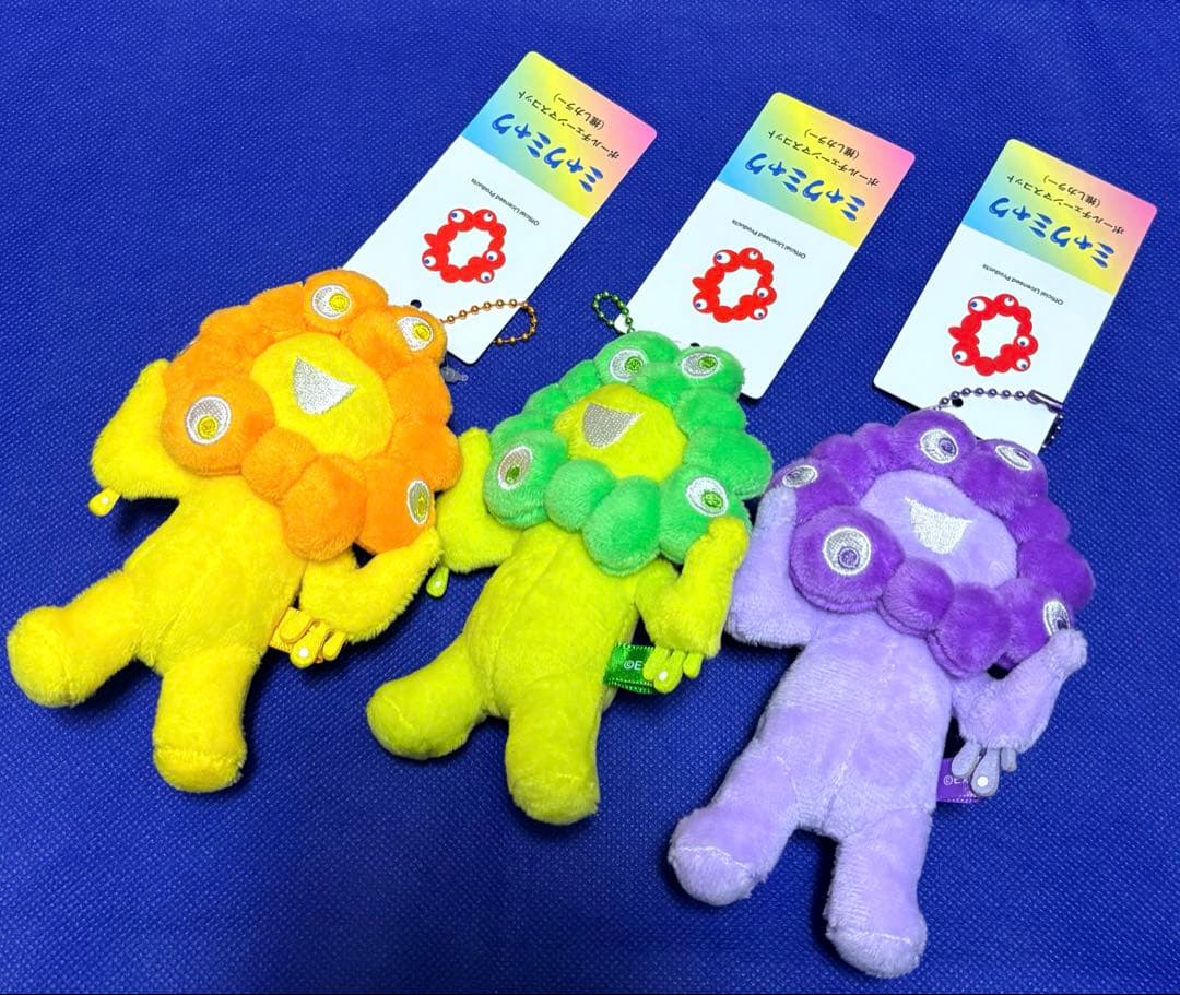 ミャクミャク 推しカラー ボールチェーンマスコット 3体 - メルカリ