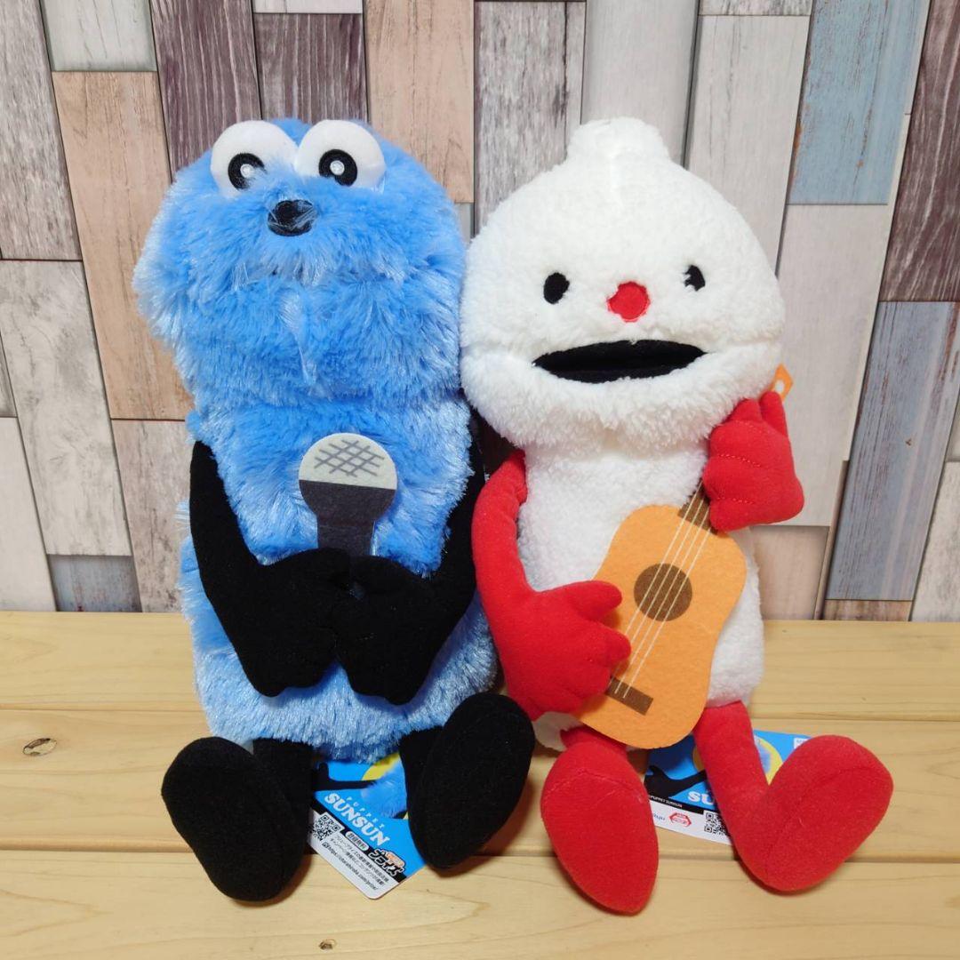 パペットスンスン　エンジョイおすわりBIGぬいぐるみ（2種） コンテンツ対象店舗一覧｜GENDAGiGO