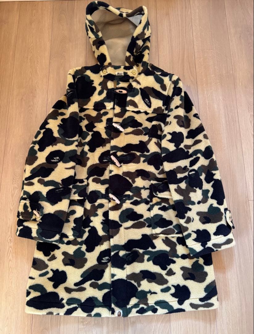 A BATHING APE カモフラージュ ダッフルコート　初期M美品 kanteikyoku-morioka_1-240002058265
