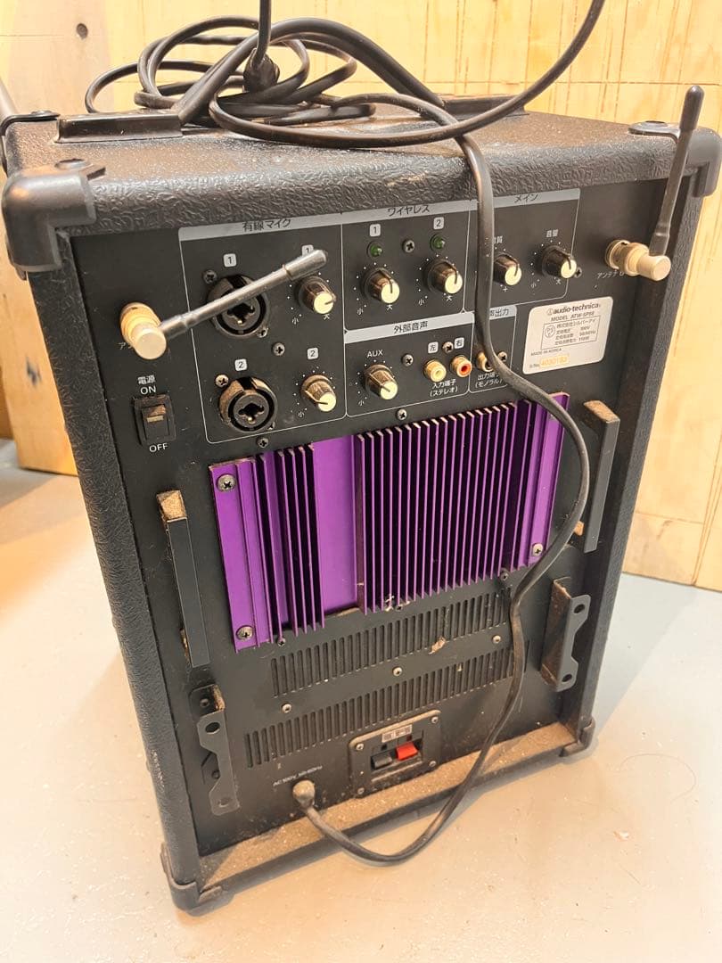 audio-technica UHFワイヤレスアンプ ATW-SP88 - メルカリ