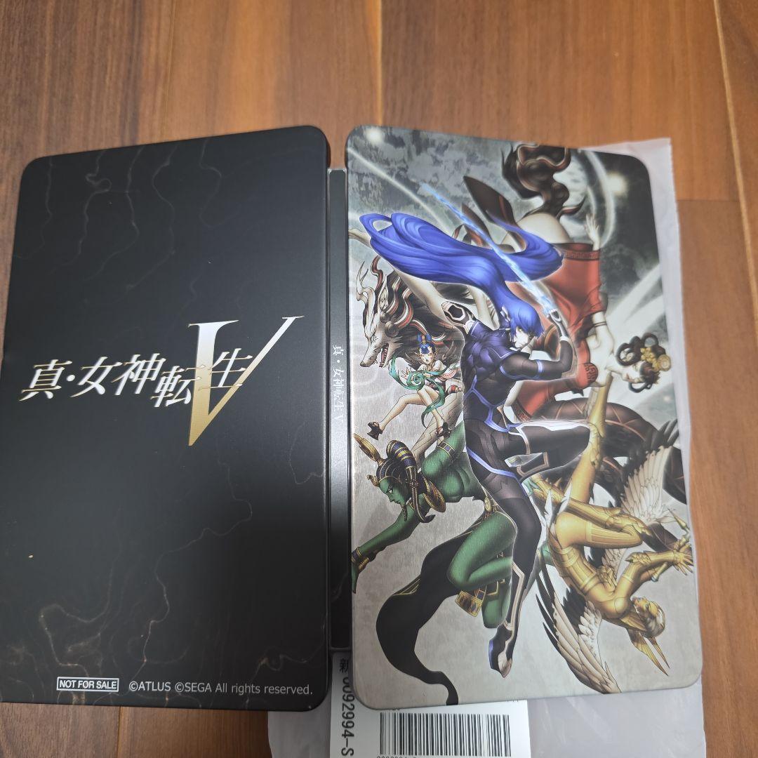 真女神転生V 特典ケース Amazon.co.jp: 真・女神転生V 禁断のナホビノBOX【同梱物】『真・女神