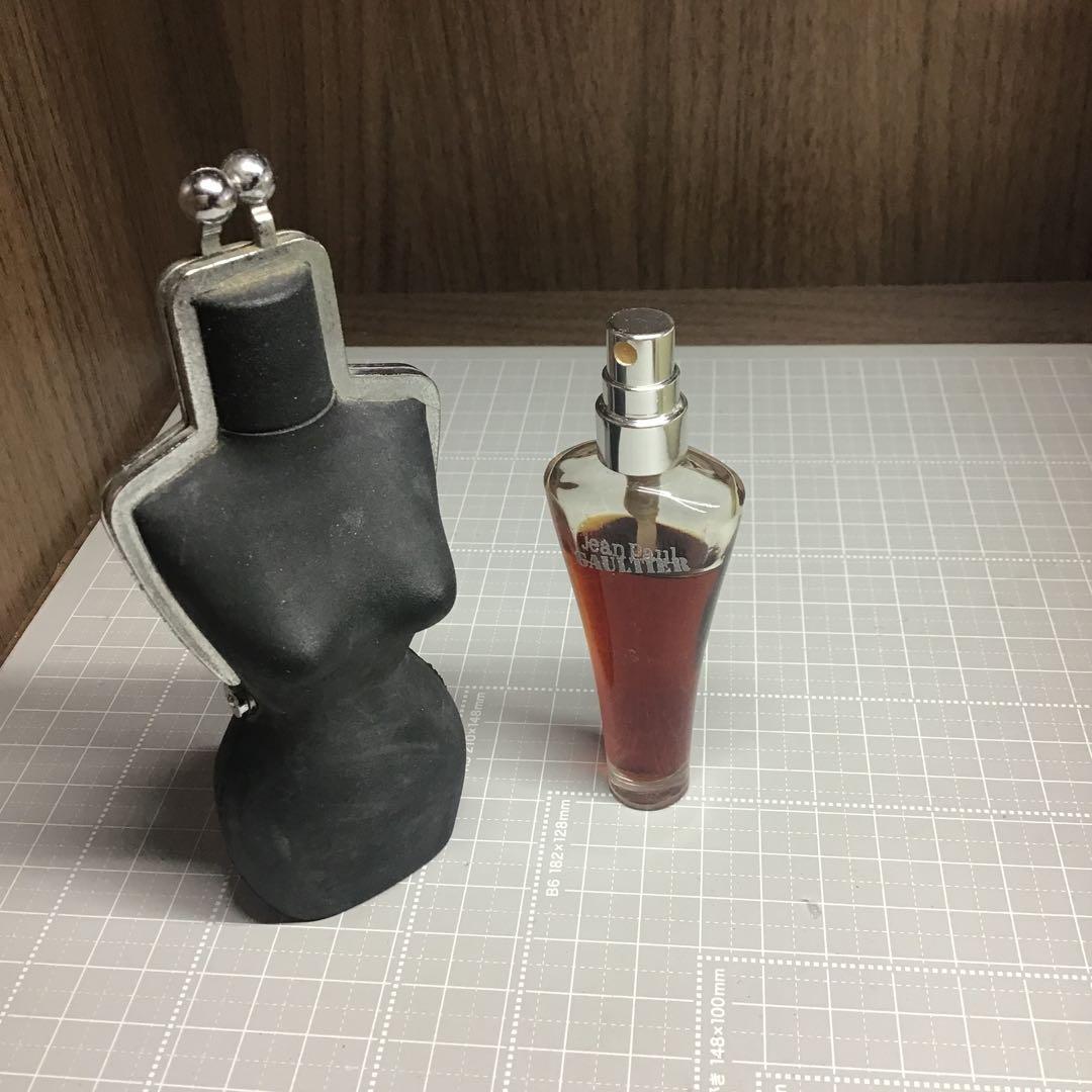 ヴィンテージ　Jean Paul  10ml Jean Paul GAULTIER 56-5202 Tortoiseshell Pattern Vintage Gold