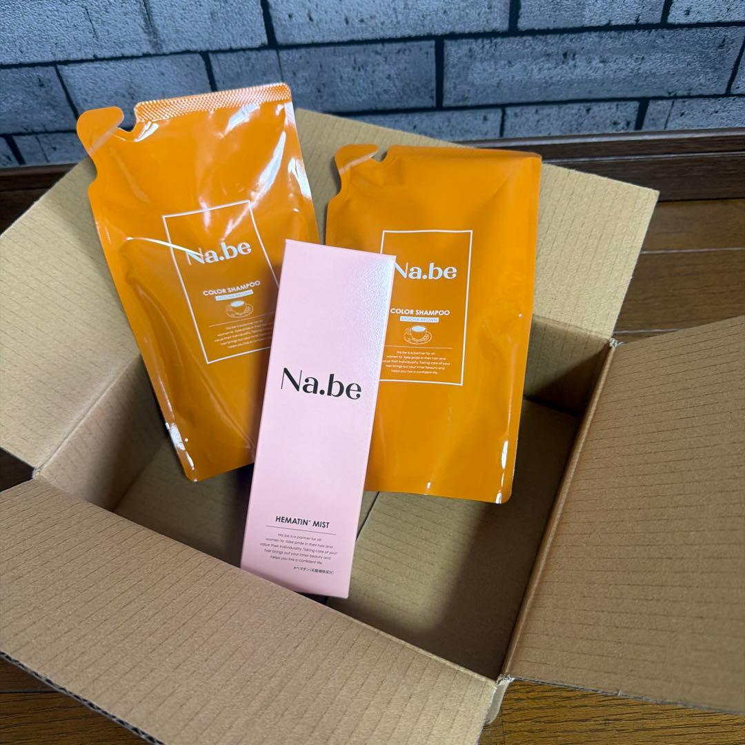 Na.be カラーシャンプー & ヘマチンミスト セット - メルカリ