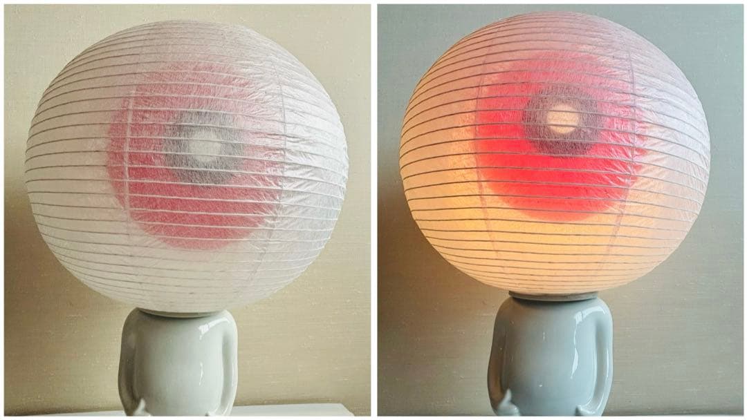 レア品 ゲゲゲの鬼太郎 目玉おやじ 提灯 コード式 - メルカリ